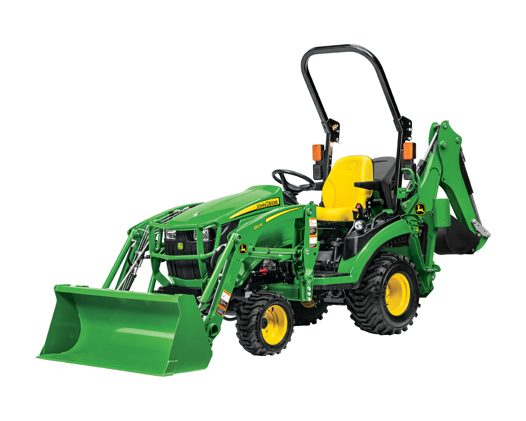 John deere lawn tractor backhoe sale